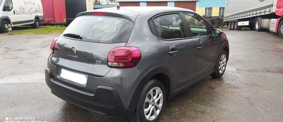 Citroen C3 cena 25999 przebieg: 111738, rok produkcji 2016 z Chodzież małe 529